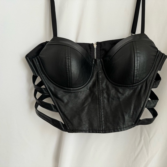 Say What faux leather bustier - Picture 4 of 11